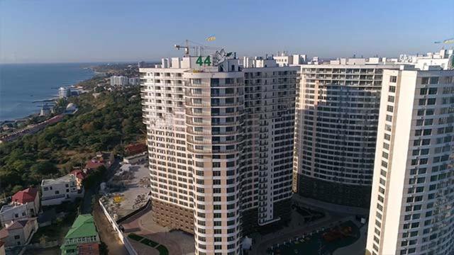 Панорама Моря И Аркадии Odessa Eksteriør billede